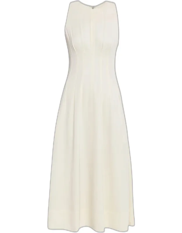 Wool-blend Midi Dress