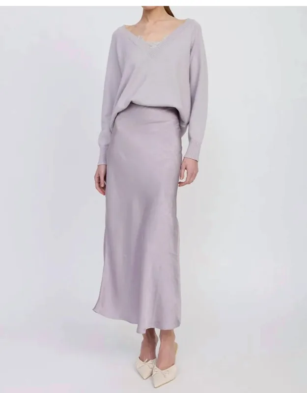 Bias Cut Skirt