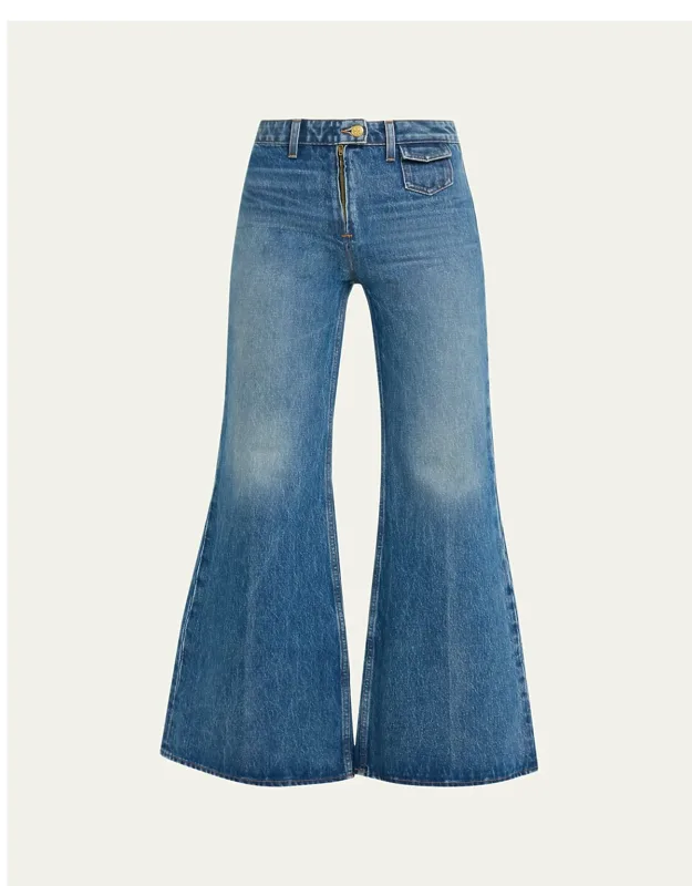 Odelia High-rise Flare Jeans