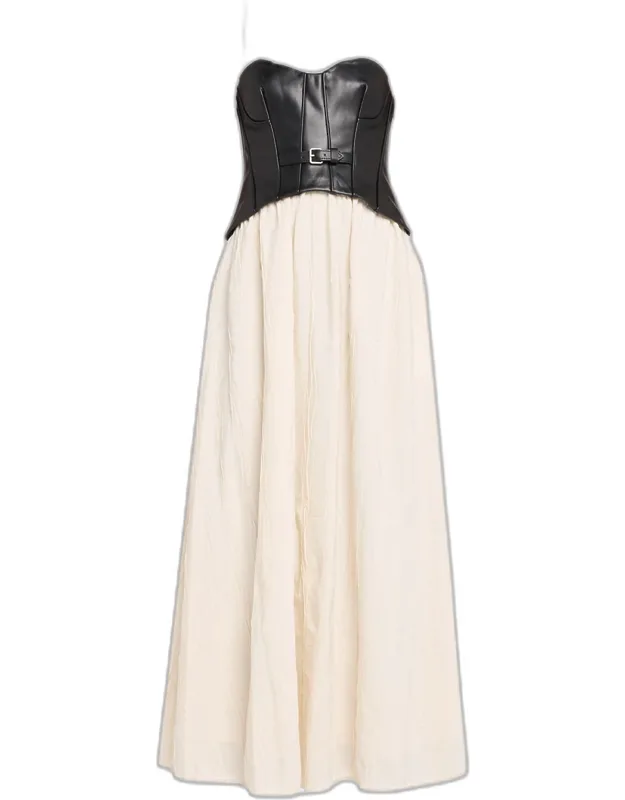 Cortland Bustier Midi Dress