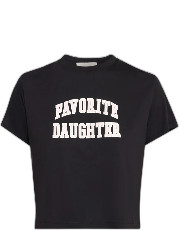 The Cropped Collegiate Tee