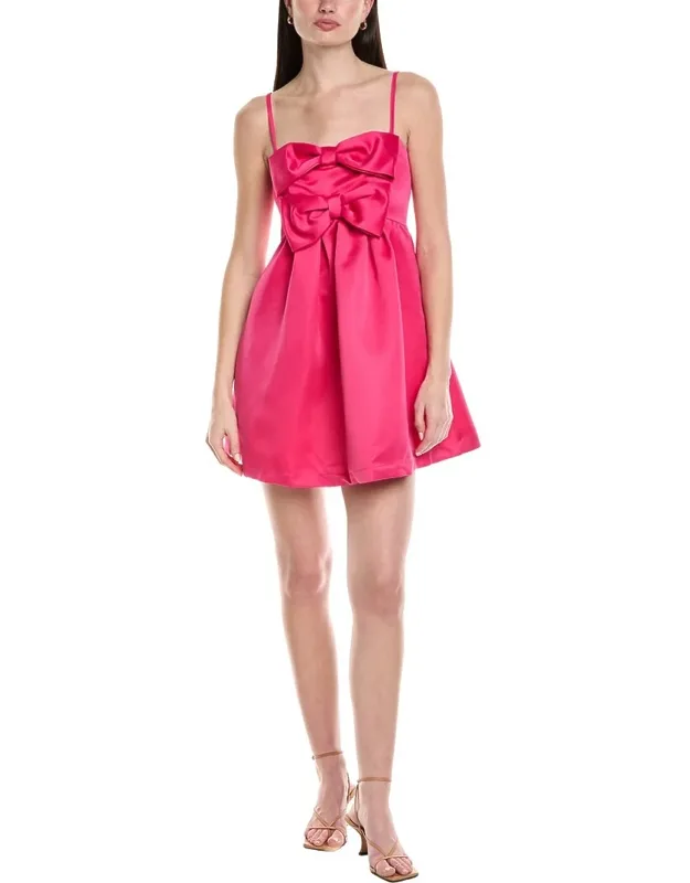 Solid Mini Dress