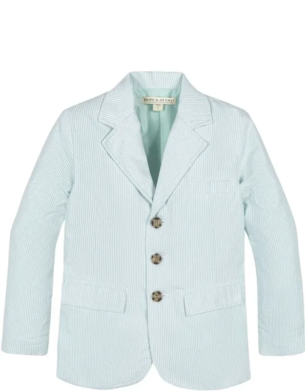 Seersucker Blazer