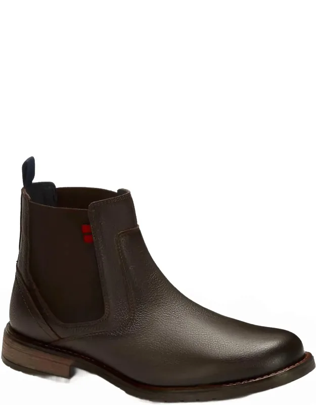 Pull-on Leather Boots