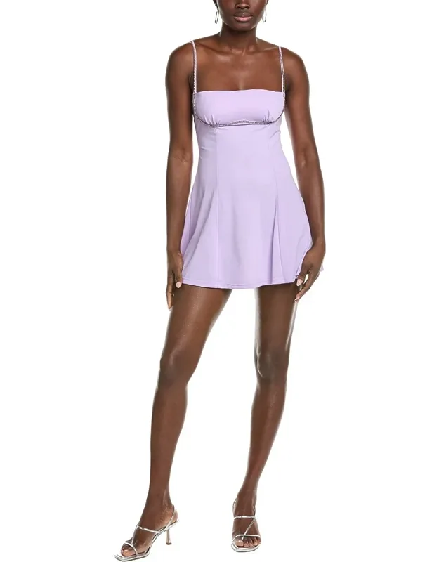 Solid Mini Dress