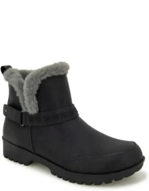 Finland Boots Faux Fur Ankle Booties