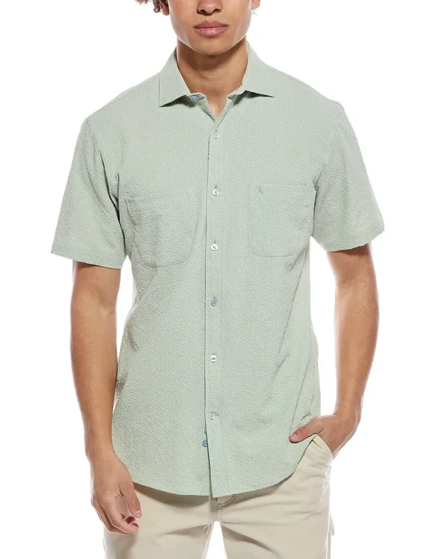 Seersucker Short Sleeve Shirt