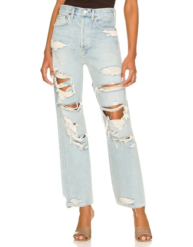 90's Mid Rise Loose Fit Jeans