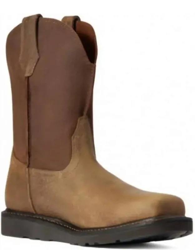 Rambler Wedge Steel Toe Work Boots