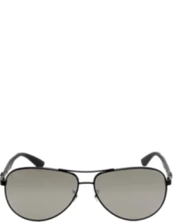 Polarized Grey Mirror Aviator Sunglasses
