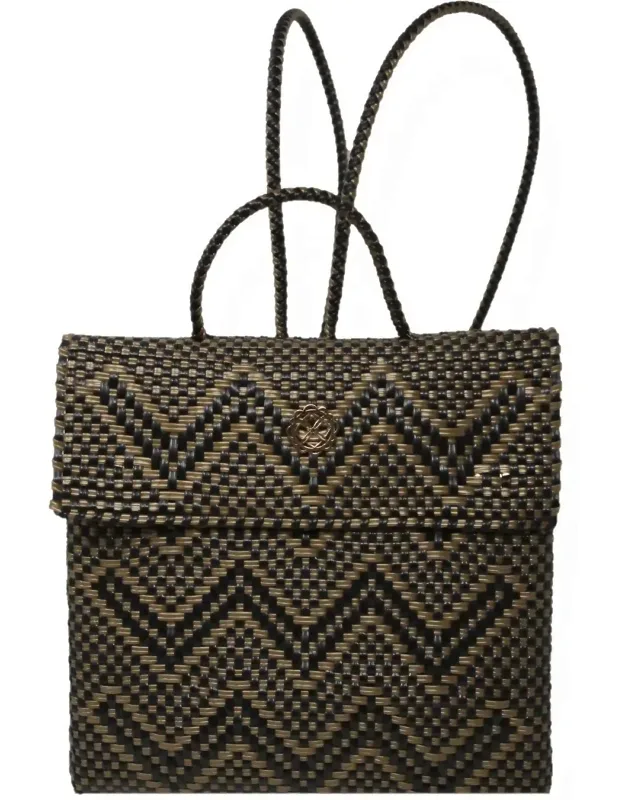 Handmade Chevron Backpack