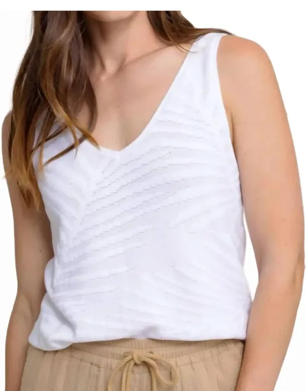 Jacquard Sweater Tank