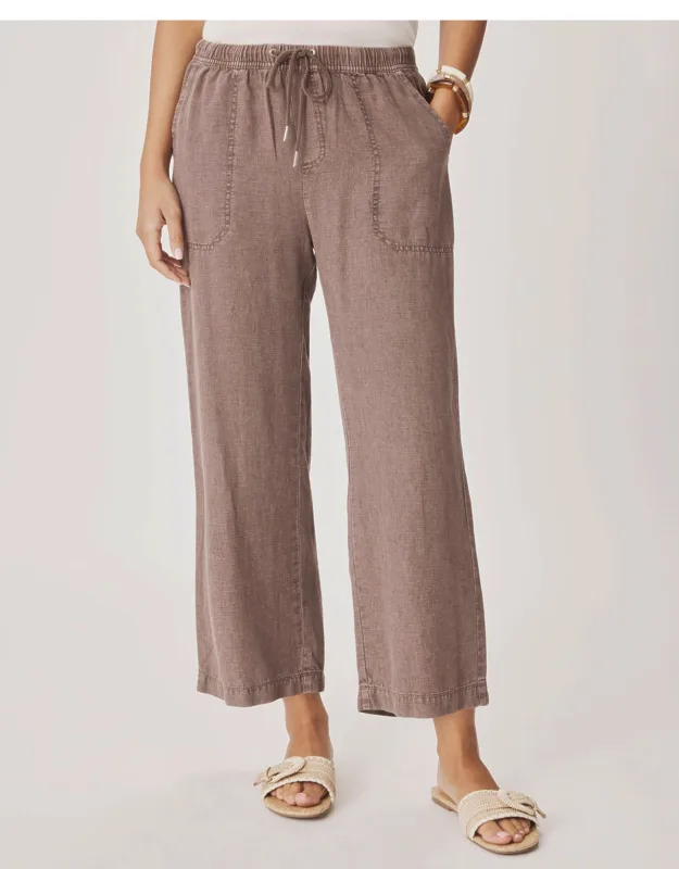 Angie Crop Wide Leg Pants