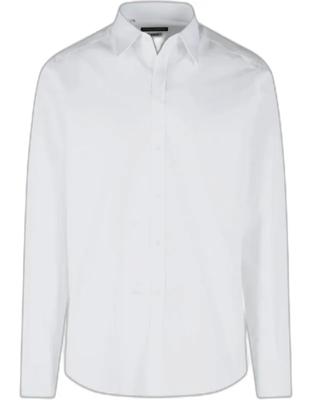 Dolce & Gabbana Shirt With Pointed Collar And Front Button Fastening