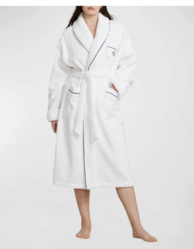 Monogrammed Cotton Robe