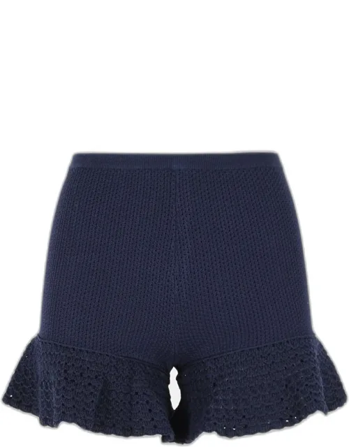 Viscose Blend Shorts