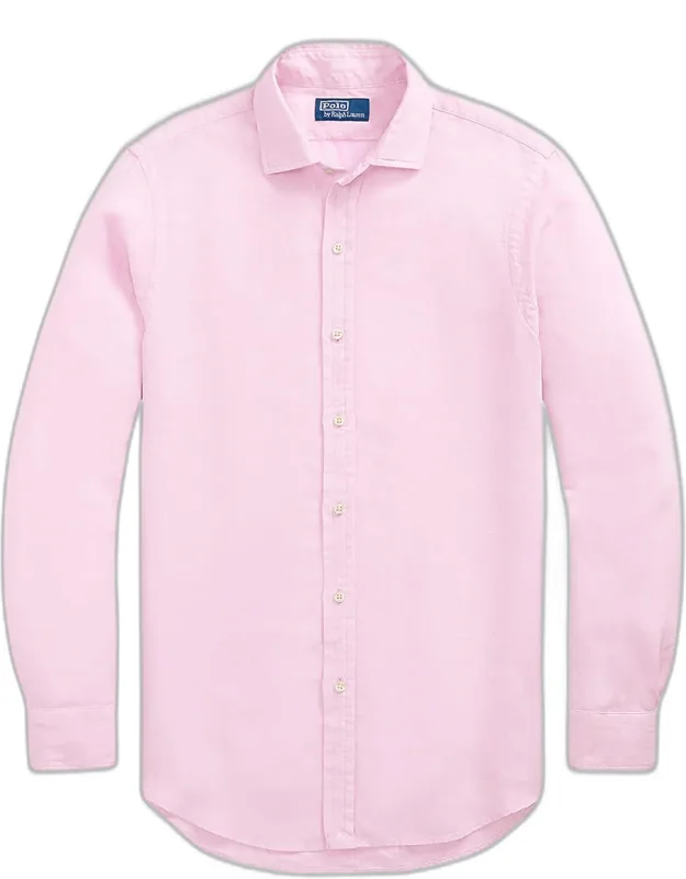 Classic-fit Linen Casual Button-down Shirt