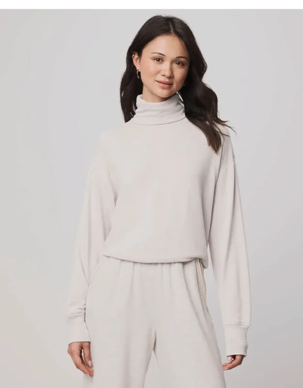 Supersoft Trim Cowl Neck Sweater