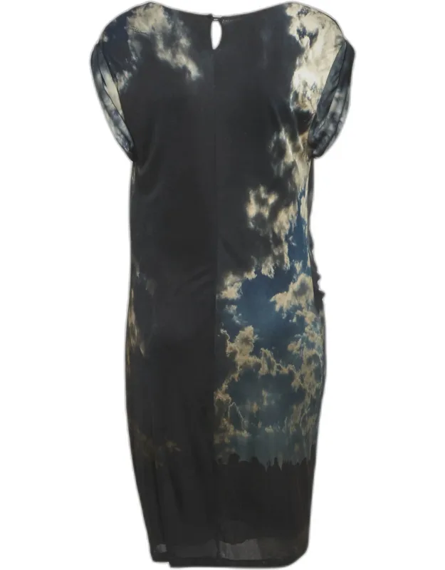 Printed Jersey Short Dress