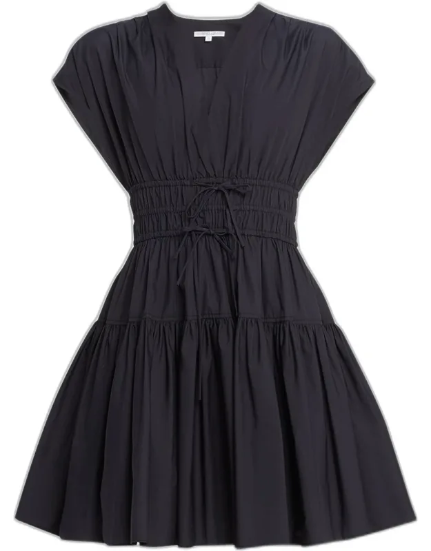 Tora V-neck Mini Dress