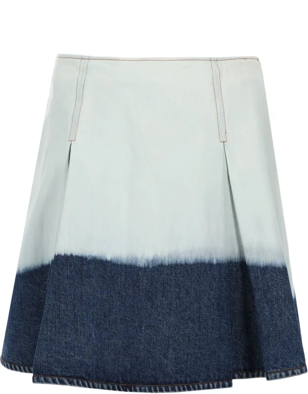 Denim Midi Skirt