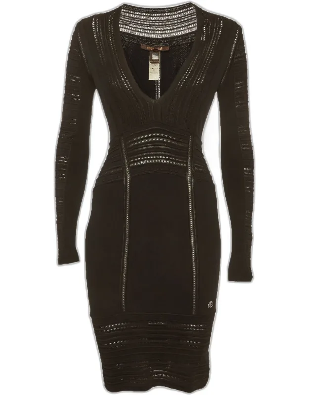 Stretch Knit Long Sleeve Dress