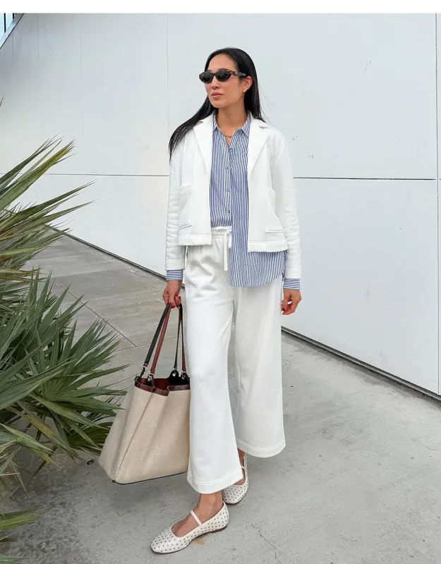 Matilda Terry Wide Leg Pants
