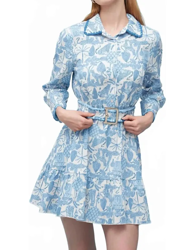 Naples Long Sleeve Dress