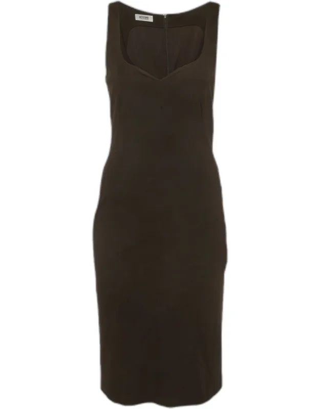 Cotton Knit Sleeveless Mini Dress