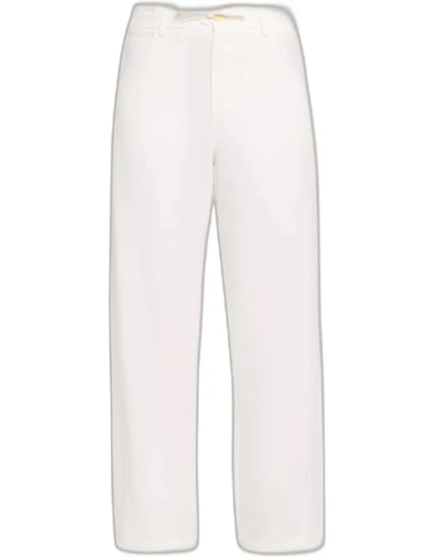 Iris Drawstring Viscose-twill Pants