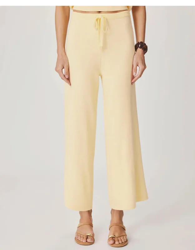 Cropped Knit Pants