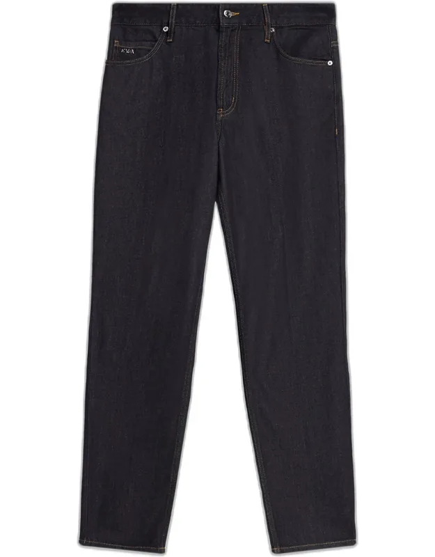 Denim Mid-rise Straight-leg Jeans