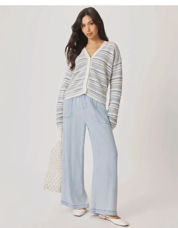 Addison Striped Cardigan
