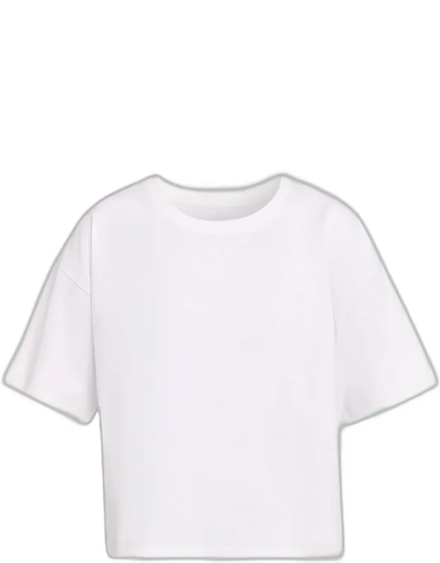 Crew-neck Drop Shoulder T-shirt