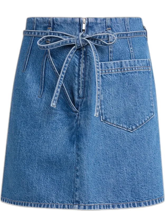 Denim Mini Skirt