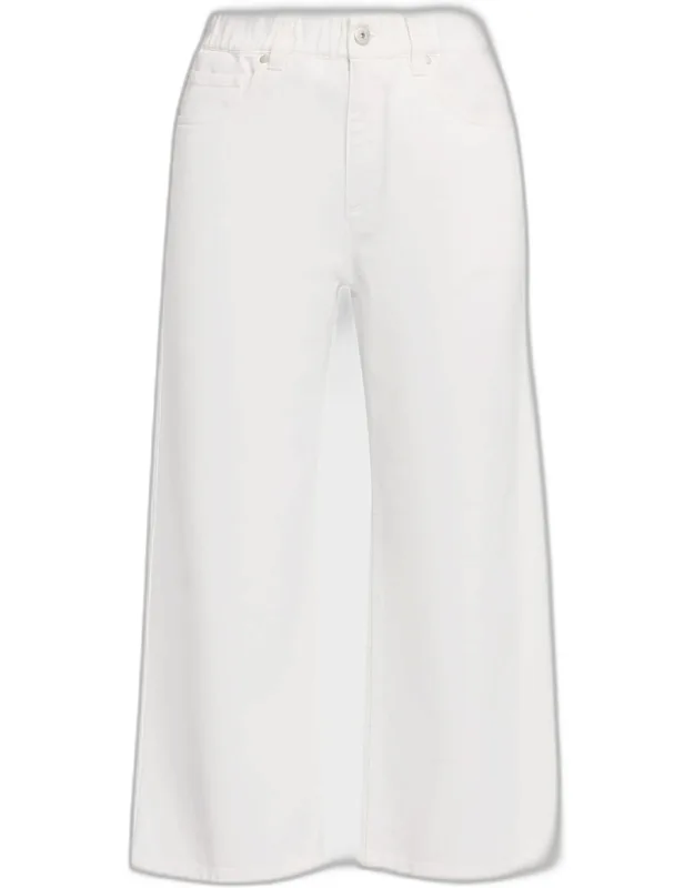 Wide-leg Ankle Pants
