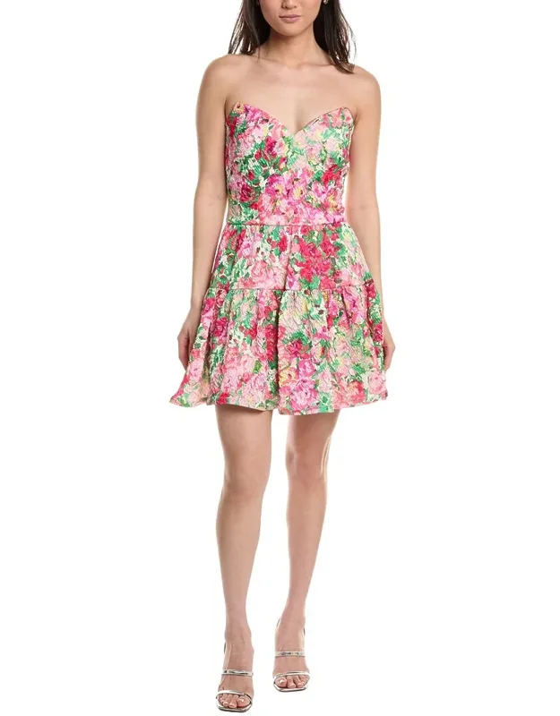 Floral Print Mini Dress