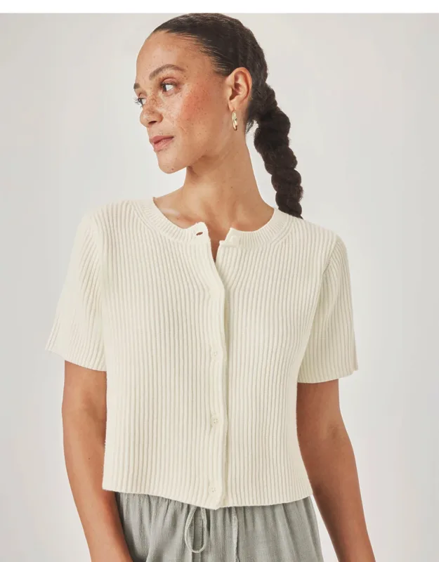 Delilah Short Sleeve Cardigan