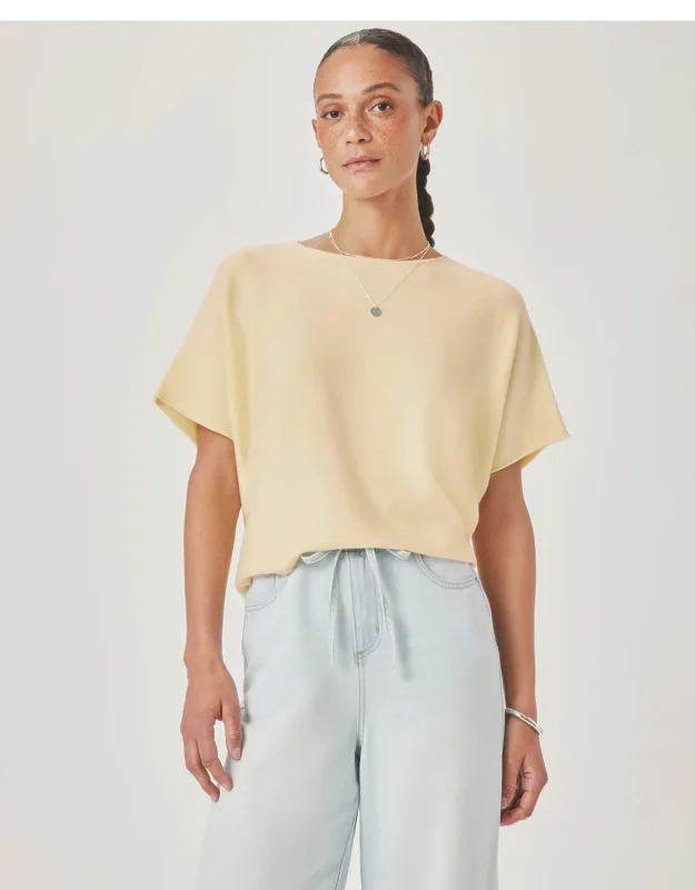 Christa Short Sleeve Sweater