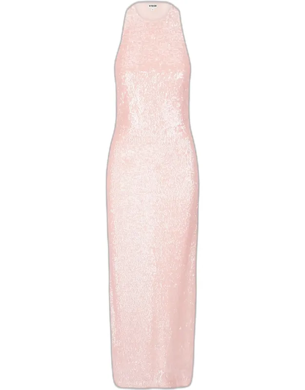 Sequined Racerback Dress