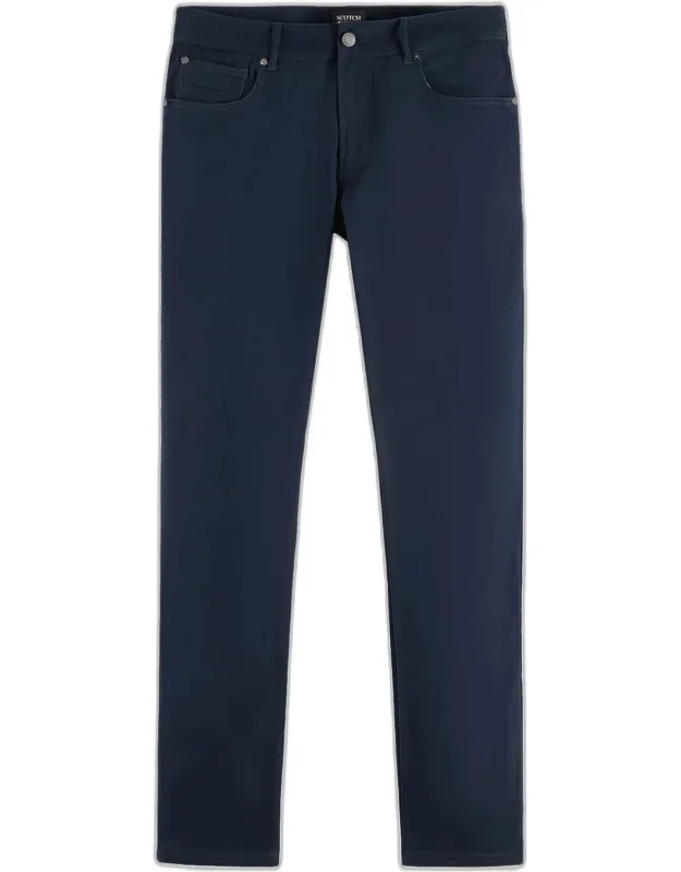Cotton Mid-rise Straight-leg Jeans