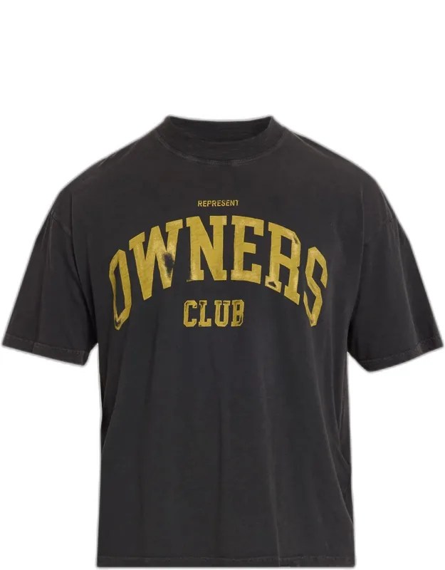 Owners Club T-shirt - Water-based Graphic, Boxy Fit