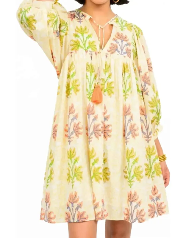 Breezy Block Print Dress