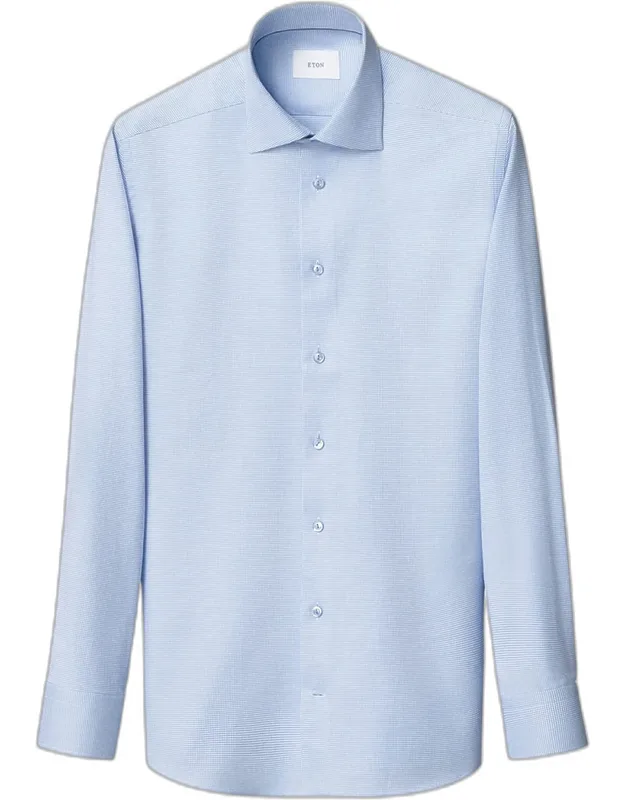Contemporary-fit Organic Cotton Twill Dress Shirt