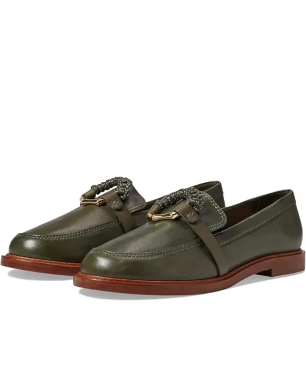 Rhino Flats Leather Tassel Detail Loafers