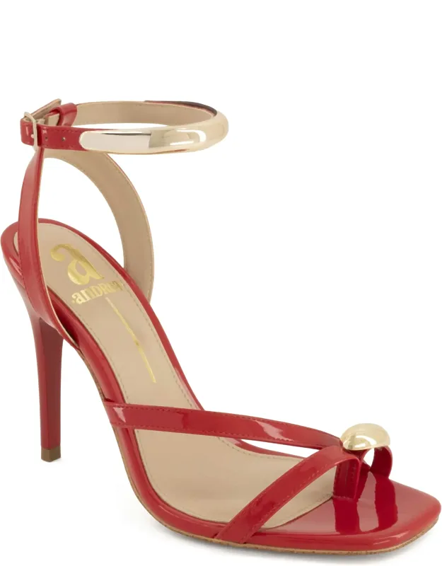 Heeled Ankle Strap Dress Sandals
