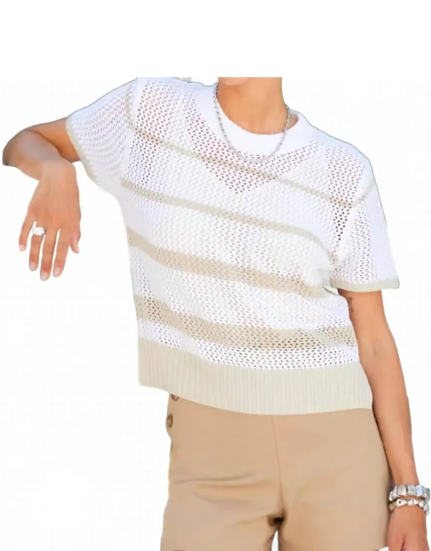 Crochet Sweater Top
