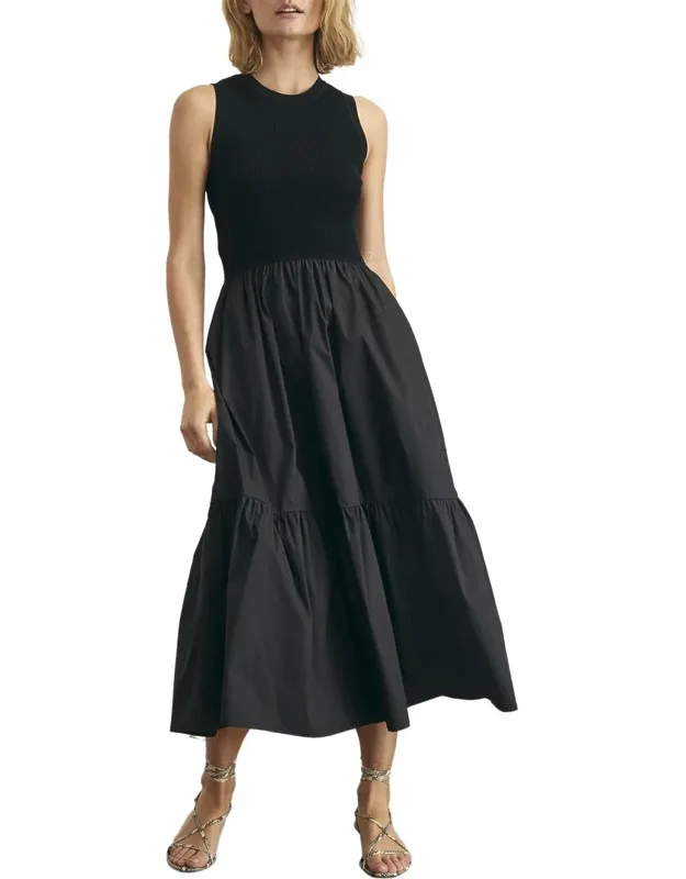 Crew Neck Dress