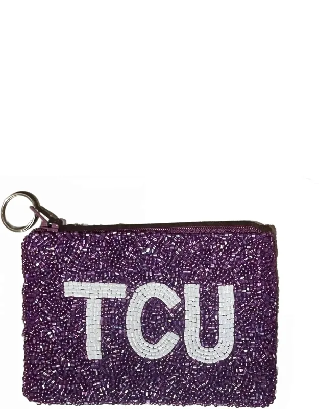 Beaded Small Coin Purse