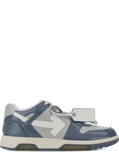 Two-tone Leather Out Of Office Sneakers